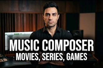 compose original soundtrack and score for film game or series