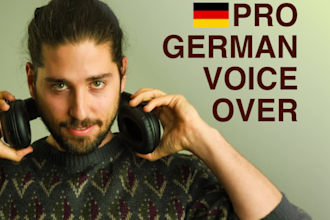 record professional german voice over