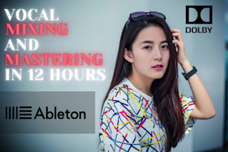 auto tune, mix and edit your vocals in just 24 hours