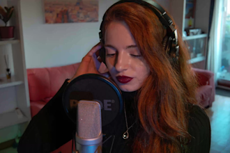 be your professional female vocalist