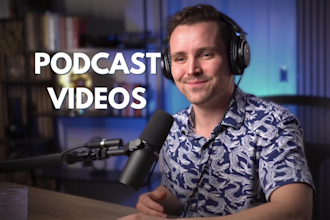 create an authentic podcast video that builds authority