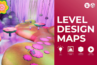 create a level design map for your game