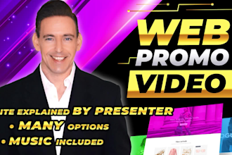 create an amazing website promo video explainer with a free spokesperson