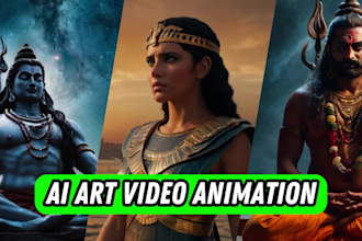 create any kind of ai art video animation