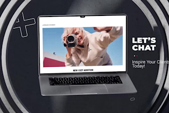 create an outstanding website promo and app promo