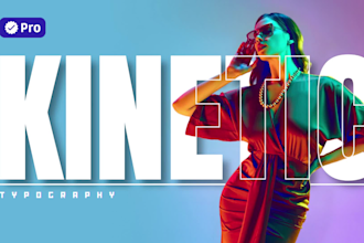 do text animation, kinetic typography, motion graphics video