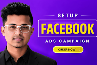 setup and manage facebook ads advertising marketing campaing fb meta shopify ads