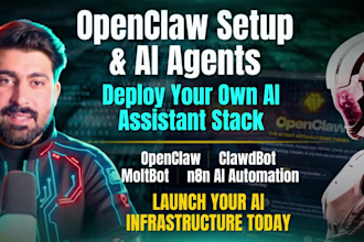 do openclaw setup, moltbot, clawdbot with n8n ai automation