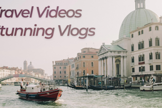 edit your stunning vlogs, travel videos or povs