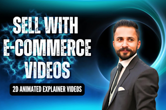 create a 2d animated explainer video for ecommerce products