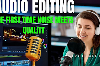 provide podcast editing audio clean up and mixing services