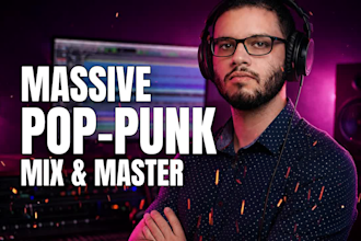 mix and master your pop punk or rock song