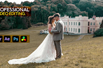emotively edit your wedding films professionally