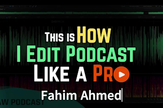 produce podcast audio editing, and mix your podcast