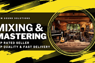 professionally mix and master your song
