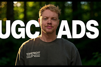 create high converting male ugc ads