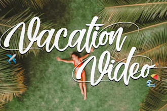 edit your vacation or travel footage to an immersive video