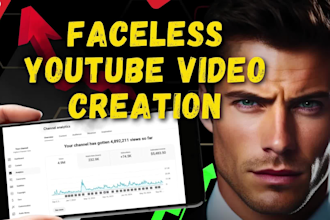 be your professional faceless youtube video creator