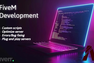 develop or fix your fivem server