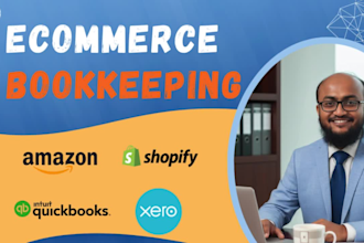 tax ready ecommerce bookkeeping for shopify, amazon in quickbooks and xero