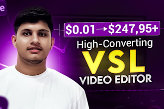 specialize in editing vsl, meta ads, and talking head videos