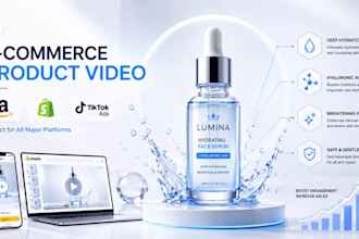 make premium ecommerce product video tiktok ads, amazon product videos