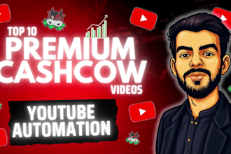 create top 10 cash cow faceless videos