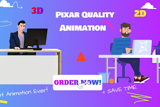 create striking 3d explainer videos or 2d animated explainer