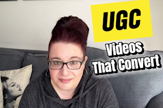 create female ugc videos for your brand, service or app
