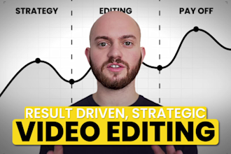 do ROI focused, professional youtube talking head video editing