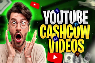 create faceless cash cow videos for youtube automation