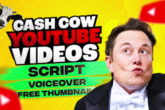 do automated cash cow youtube videos and faceless video editing
