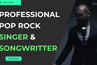 be your pop rock singer songwriter