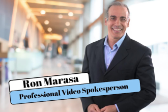 produce a male spokesperson video