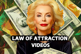 create law of attraction motivational videos for youtube