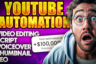 make and grow youtube automation channel and create automated cash cow videos