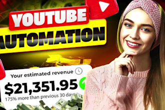 setup youtube automation channel and create top 10 faceless cash cow videos