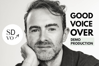 direct, produce and master your voiceover demo in all genres