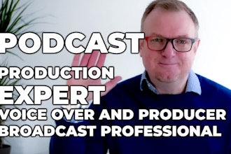 voice over and produce a podcast intro