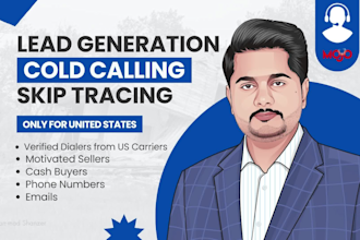 help real estate wholesalers with cold calls, lead generation, and skip tracing