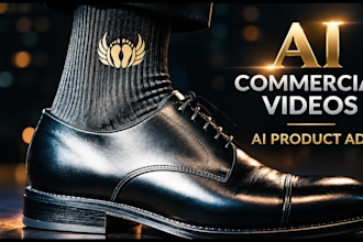create ai commercial videos, ai product ads and ai video ads