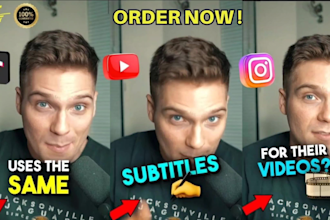 create accurate english and french subtitles for your videos