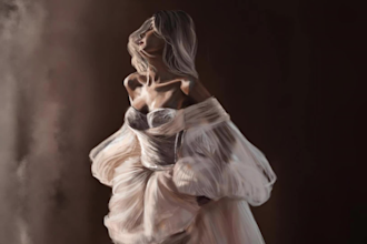 draw wedding illustration from your photo in realistic style