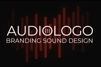 create unique sound design and audio branding for your logo