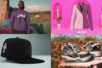 do high quality 3d clothing, shoes, hats animation commercials