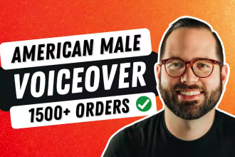 do pro commercial american male voice over