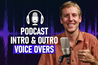 produce an amazing podcast intro or outro for your show