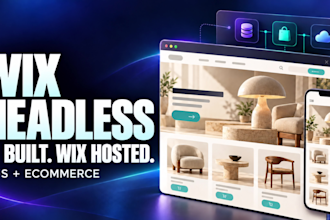 build a wix headless website or integrate your ai website with wix cms