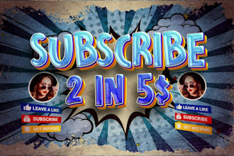 make 3d youtube bell subscribe animations button