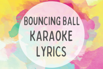 make bouncing ball lyrics video